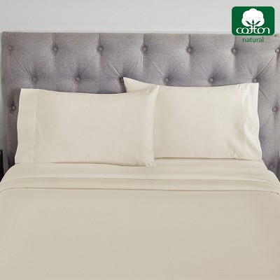 King Size Gray Cotton Sateen Pillowcase Set