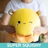 New Squishmallow 10" Bijan The Yellow Dumbo Octopus Plush - Cute and Soft Stuffed Animal Toy - Official Kellytoy - Great Gift for Kids - 10 Inches - 2 of 3