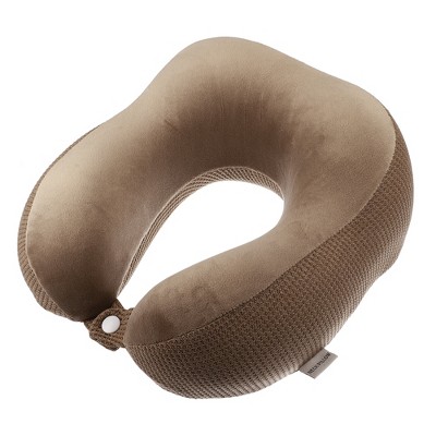Unique Bargains Travel Cushion Home U-Shaped Memory Foam Neck-Pillow 1Pc