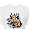 Women's - Bratz - Hearts & Flames in a Frame Cropped Graphic T-Shirt - 2 of 4