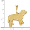 Black Bow Jewelry 14k Yellow Gold Labrador Retriever Pendant - 4 of 4
