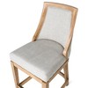 Maven Lane Vienna Bar Stool with Fabric Upholstery 31" - 4 of 4