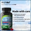 HealthA2Z - Antarctic Krill Oil Softgels - 60 Count - 3 of 4