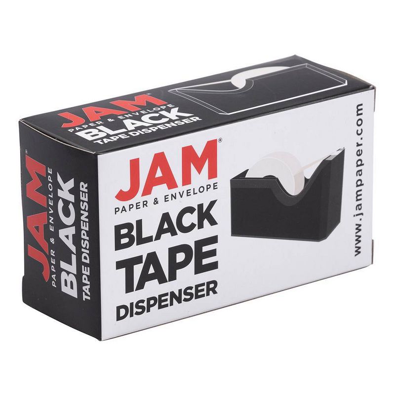 JAM Paper Colorful Desk Tape Dispensers - Black, 6 of 7