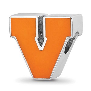 Black Bow Jewelry Sterling Silver Virginia Wahoos NCAA Bead Charm - 1 of 4