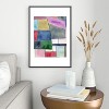 Elena Blanco Patchwork Metal Framed Art Print - Deny Designs - 2 of 4