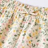 Baby Girls' Floral Lettuce Collar Gauze Top & Bottom Set - Cloud Island™ Pink - 4 of 4