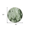 Artichoke Green And Emerald Abstract Washable Indoor Outdoor Area Rug - 3 of 4