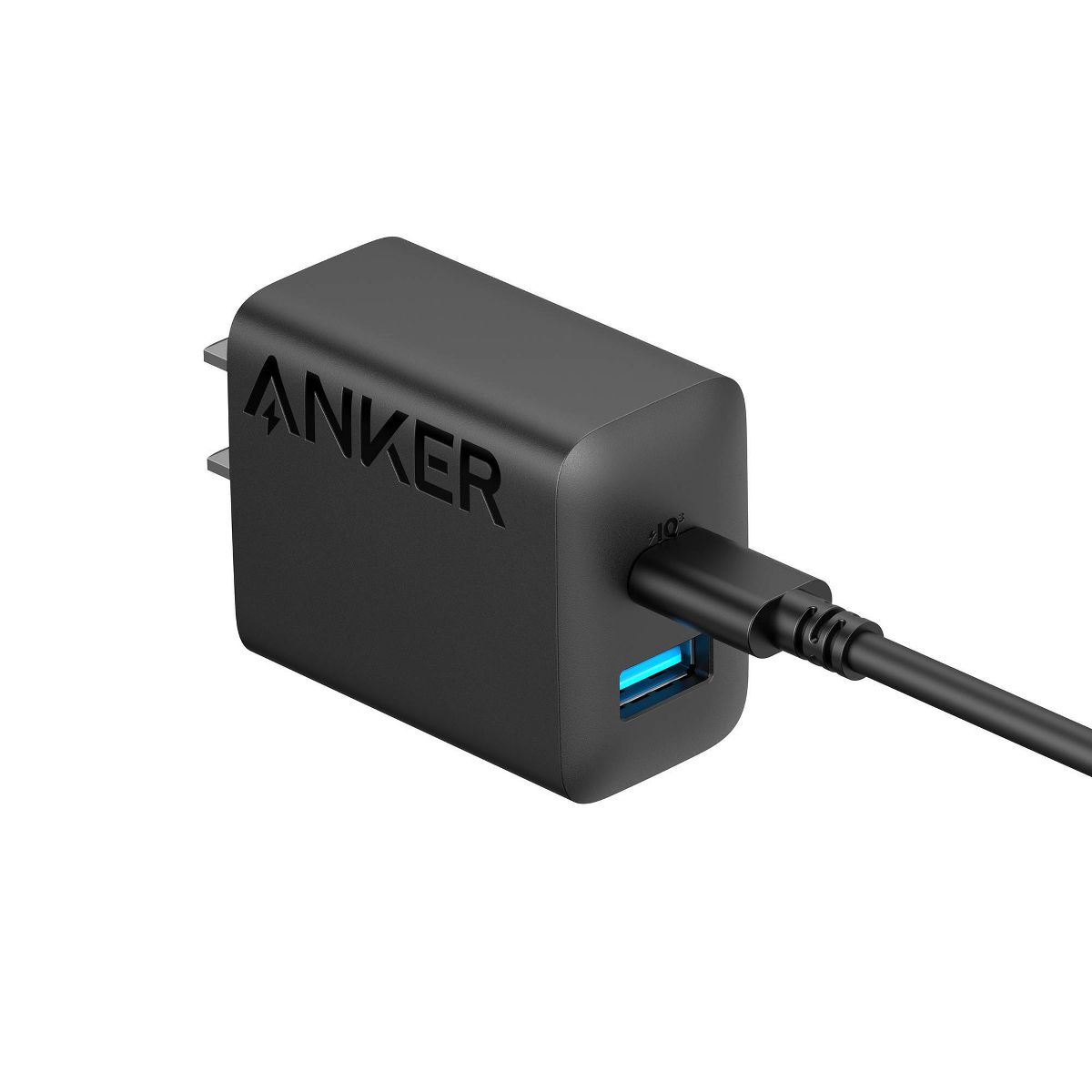 Anker 20W Dual Port with USB-C to USB-C Cable - Black - thumbnail 2