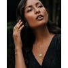 SHINE by Sterling Forever Sterling Silver Starry Nights Eye Pendant Necklace - 2 of 4