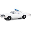1977-78 Dodge Monaco Police Pursuit White with Light Bar "Hot Pursuit - Hobby Exclusive" 1/64 Diecast Model Car by Greenlight - 2 of 3