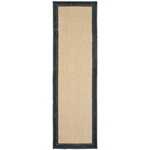 Oriental Weavers Cayman 5594K Sand/ Charcoal Indoor/Outdoor Area Rug - 2'3" x 7'6" - 1 of 4