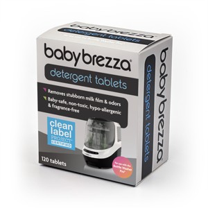 Baby Brezza Universal Detergent Soap Tablets for Bottle Washer Pro - 120ct - 1 of 4
