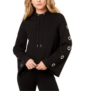 Kensie Womens Grommet-Sleeve Hoodie Sweatshirt - 1 of 1