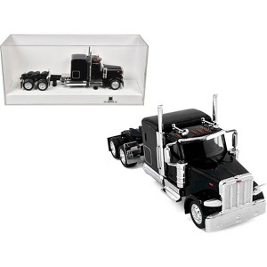 Peterbilt 589 Truck with 72 Inch Sleeper Black 1/87 (HO) Scale Plastic Model Car by HO Logistics - 1 of 4