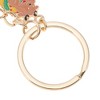 Unique Bargains Christmas Keychain Double Ring Zinc Alloy Colorful 3.15" 1 Pc - 3 of 4