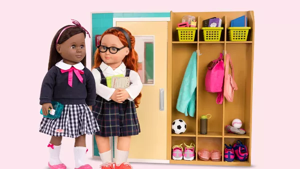 Target american cheap girl doll school