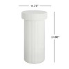 Christopher Knight Home Eula Modern Lightweight Concrete Column Plant Stand - 3 of 4