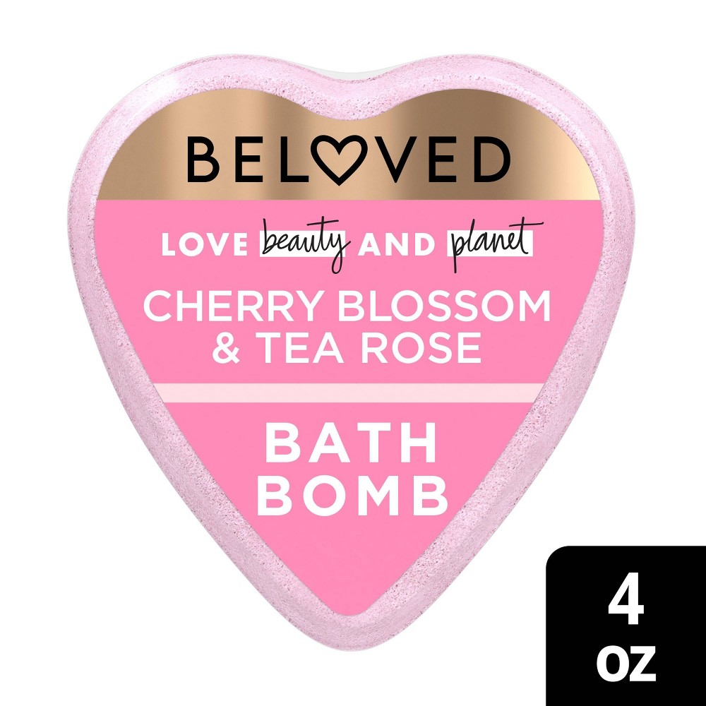 Photos - Shower Gel Beloved Cherry Blossom & Tea Rose Bath Bomb - 1ct/4oz