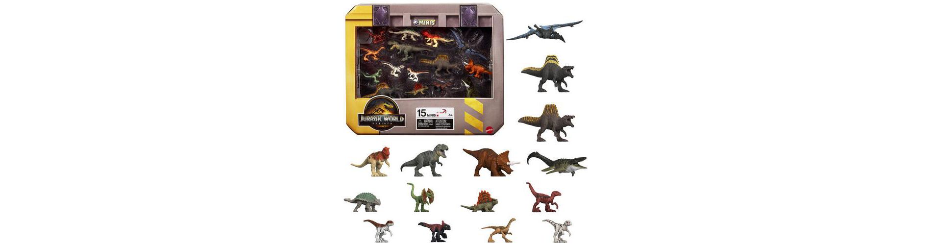 Mattel - Mattel - Jurassic World: Rebirth Mini Dinosaur 15-Pack