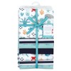 Little Treasure Hudson Baby Boys Cotton Poly Flannel Receiving Blankets 7Pk Multipack - 2 of 2