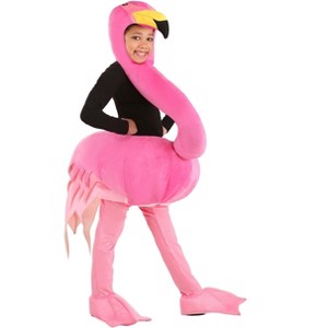 HalloweenCostumes.com Graceful Flamingo Costume for Kids - 1 of 4