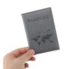 Unique Bargains Textured Letter Passport Holder 1 Pc - 3 of 4