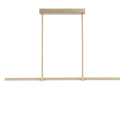 ET2 Lighting Dorian 3 - Light Island Pendant Light in  Gold