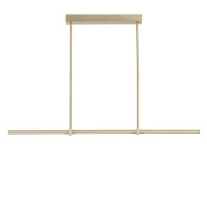 ET2 Lighting Dorian 3 - Light Island Pendant Light in  Gold - 1 of 4