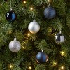 50ct Shatter-Resistant Round Christmas Tree Ornament Set - Wondershop™ - 2 of 3