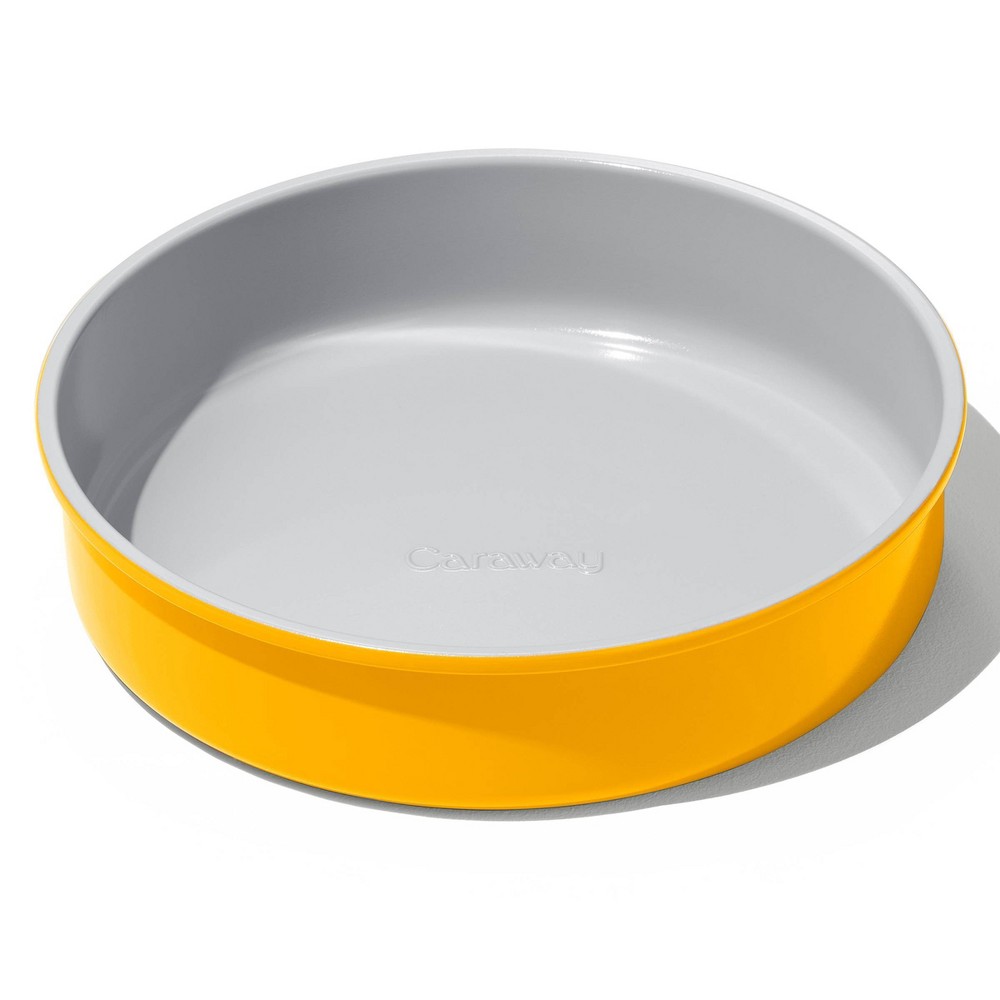 Photos - Pan Caraway Home 8.82" Nonstick Ceramic Circle  Marigold