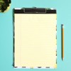 Letter Size 843128103327 Decorative Plastic Clipboard Cactus Design 