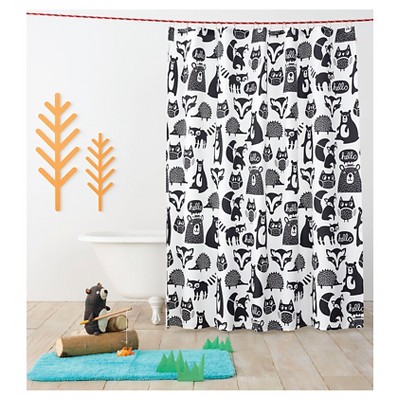 animal shower curtains