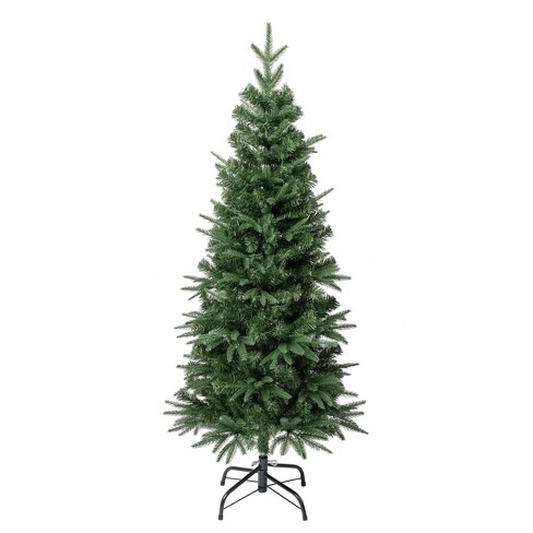 National Tree Company First Traditions Unlit Slim Duxbury Artificial ...