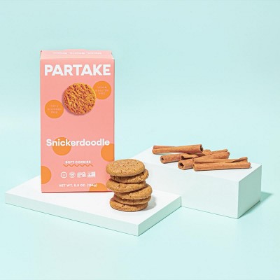 Partake Foods Chocolate Chip Soft Cookies - Case Of 6/5.5 Oz : Target