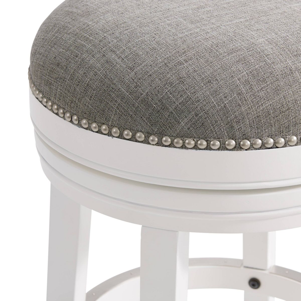 Clara Swivel Bar Height Stool - Alaterre Furniture - thumbnail 5