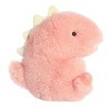 Aurora Mini Avery Allosaurus Rolly Pet Round Stuffed Animal Pink 5.5 ...