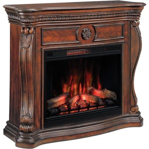 ClassicFlame Lexington Infrared Electric Fireplace Mantel - Empire Cherry, 33WM881-C232 - 1 of 2