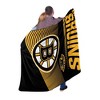 NHL Boston Bruins 60" x 80" Raschel Throw Blanket - 4 of 4