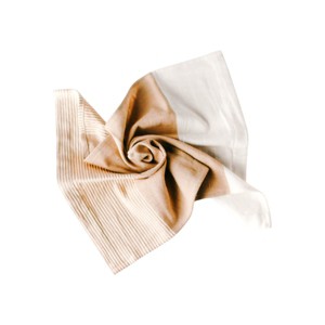 Slickblue Cotton Tea Towel, 16 x 25 Inch Handwoven Kitchen Towel with Stripes in Grey or Beige - 1 of 3