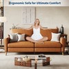 Garvee 84" Sofa Couch, Modern 3 Seater Sofa, Large boucle Sofa for Living Room with Streamlined Armrests & Wood Feet - 2 of 4