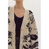Women's Trying Your Best Floral Cardigan - entro - 4 of 4
