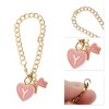 Unique Bargains Heart Bow Water Cup Pendant 1 Pc - 4 of 4
