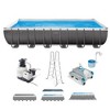 Intex 26363EH Ultra XTR 24 Ft x 12 Ft x 52 In Frame Above Ground Rectangular Pool with Pump, Automatic Vacuum Cleaner & Automatic Mounted Skimmer - 2 of 4
