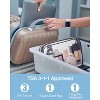 Transparent toiletry bag, 2-piece set waterproof travel storage bag, essential portable makeup bag for travel - 3 of 4