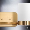 Urban Ambiance Luxury Contemporary Bathroom Vanity Light,  7.5"H x 34.5"W,  Brushed Bronze Finish, UHP2295 - 4 of 4