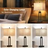 GTCLIGHTING Modern Table Lamps for Set of 2, USB A+C Charging, 3 Colors Dimmable for End Tables, NightStand Lamps for Guest Room Office Reading - 3 of 4