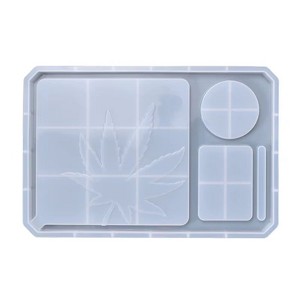 JDICTION Resin Molds for Resin and Resin Rolling Tray Mold Large Silicone Tray Mold - 1 of 4
