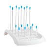 Munchkin Fold Cup and Bottle Drying Rack - White - image 3 of 4