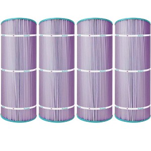 Hurricane 4 Pack HF8410-01P Platinum Purple Spa Cartridge Replacement for PJANCS200, Unicel C-8418, Filbur FC-0823, Jandy Industries CS 200 - 1 of 4